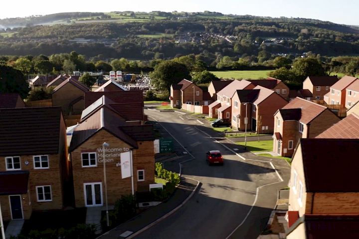 Moorland Green Street Scene