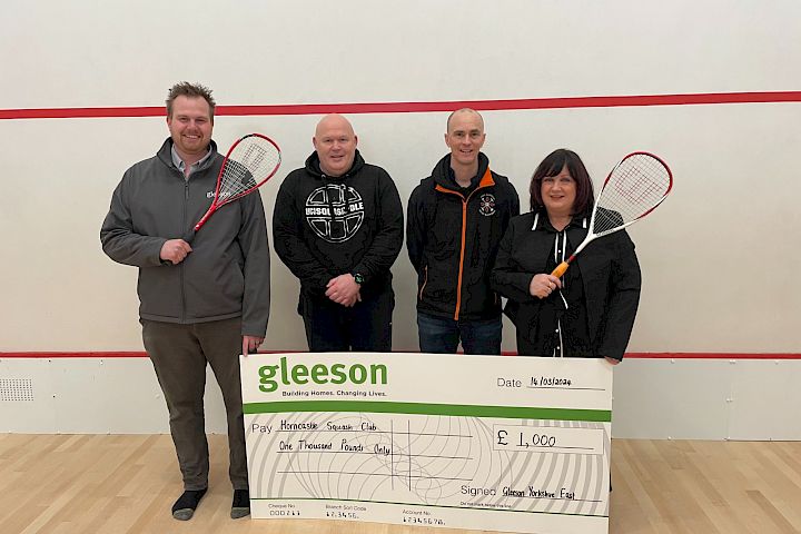 Horncastle Squash Club and Gleeson Homes