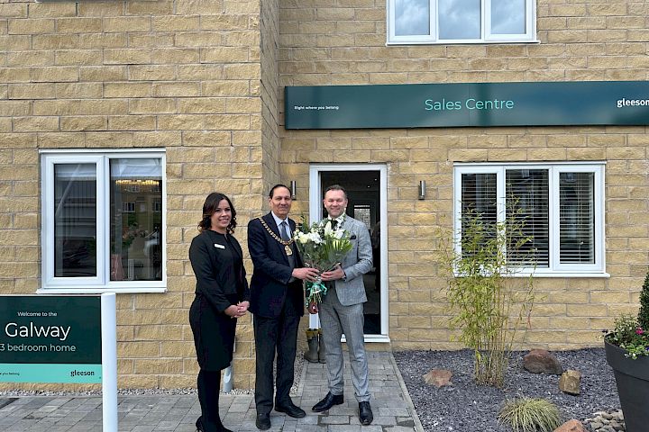 Mayor of Burnley opens Gleeson Homes’ latest development