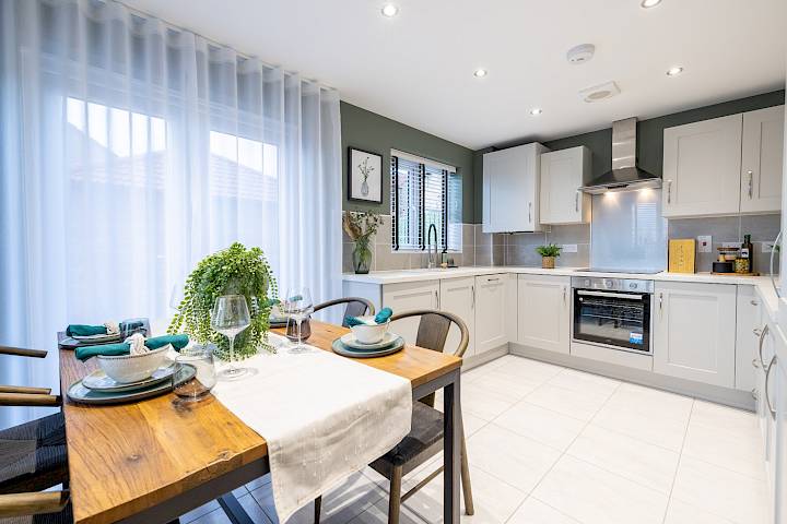 Gleeson Homes kitchen and dining interior